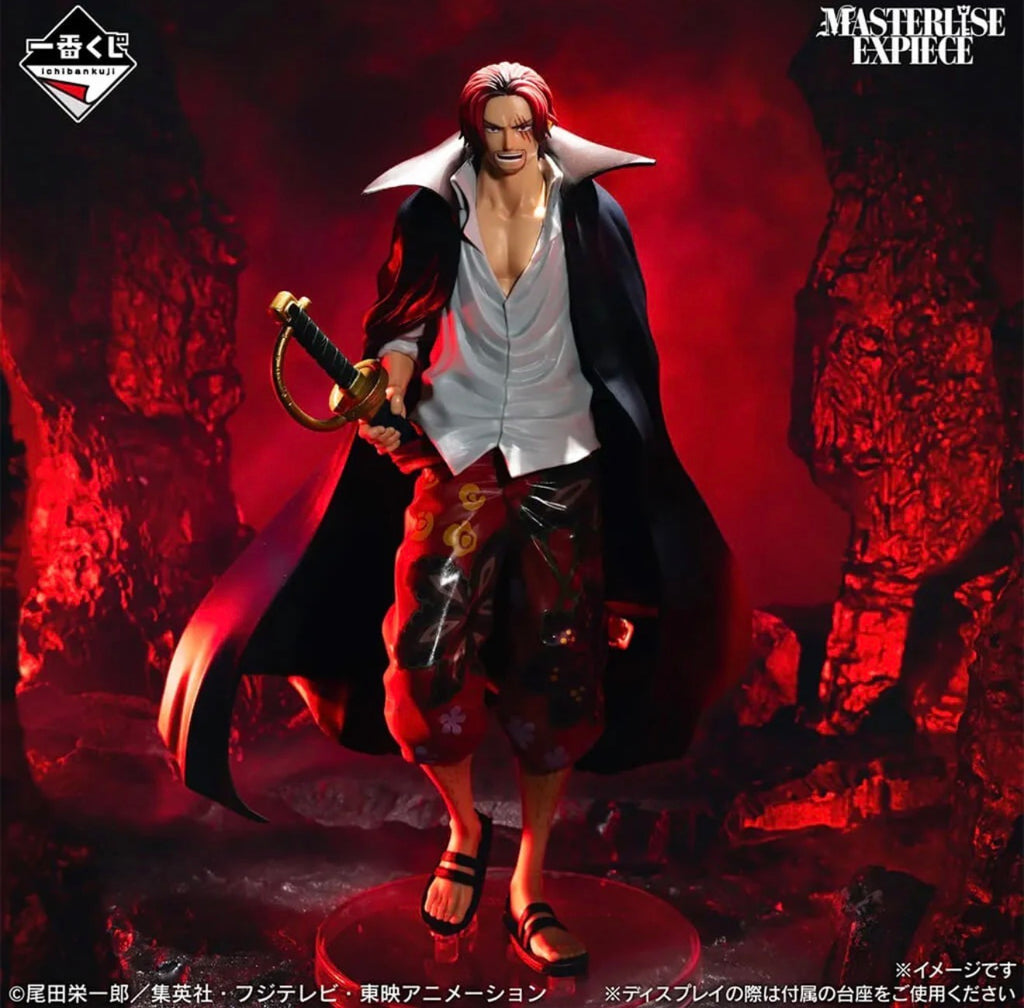 ONE PIECE - ICHIBAN KUJI RED-HAIRED PIRATES - FIGURINE SHANKS LOT A
